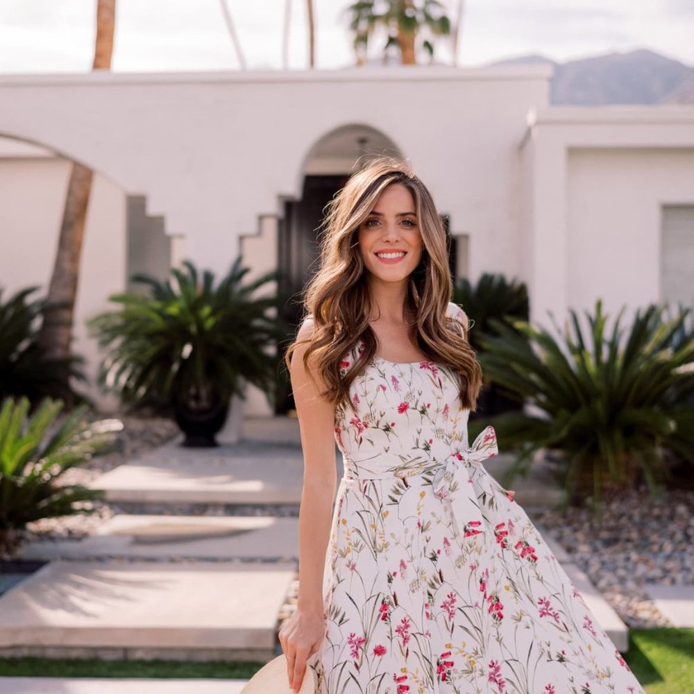 Gal Meets Glam Petal floral dress Size 8